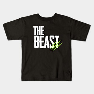 The Beast high fashion black and green tee Kids T-Shirt